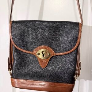 Dooney & Bourke Black and Brown Leather vintage Bag